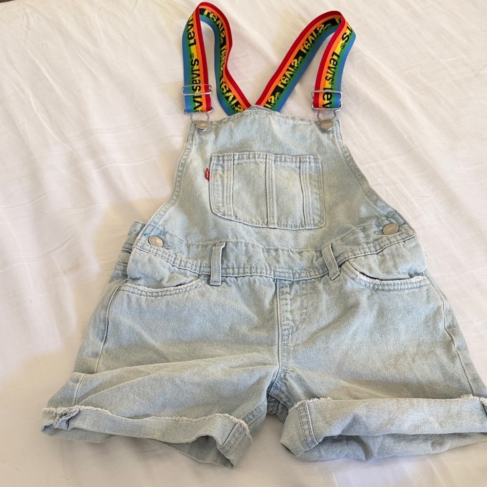Levi's Kids Overalls with Rainbow Straps
